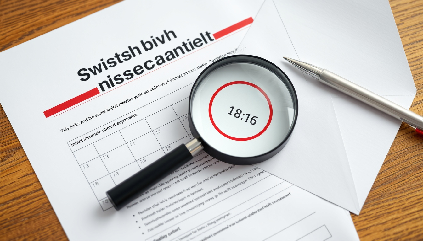 Krankenkasse wechseln Schweiz: Fristen, Kündigung & Tipps